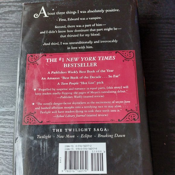 9$ SALE: Twilight (hard cover) - Picture 2 of 2